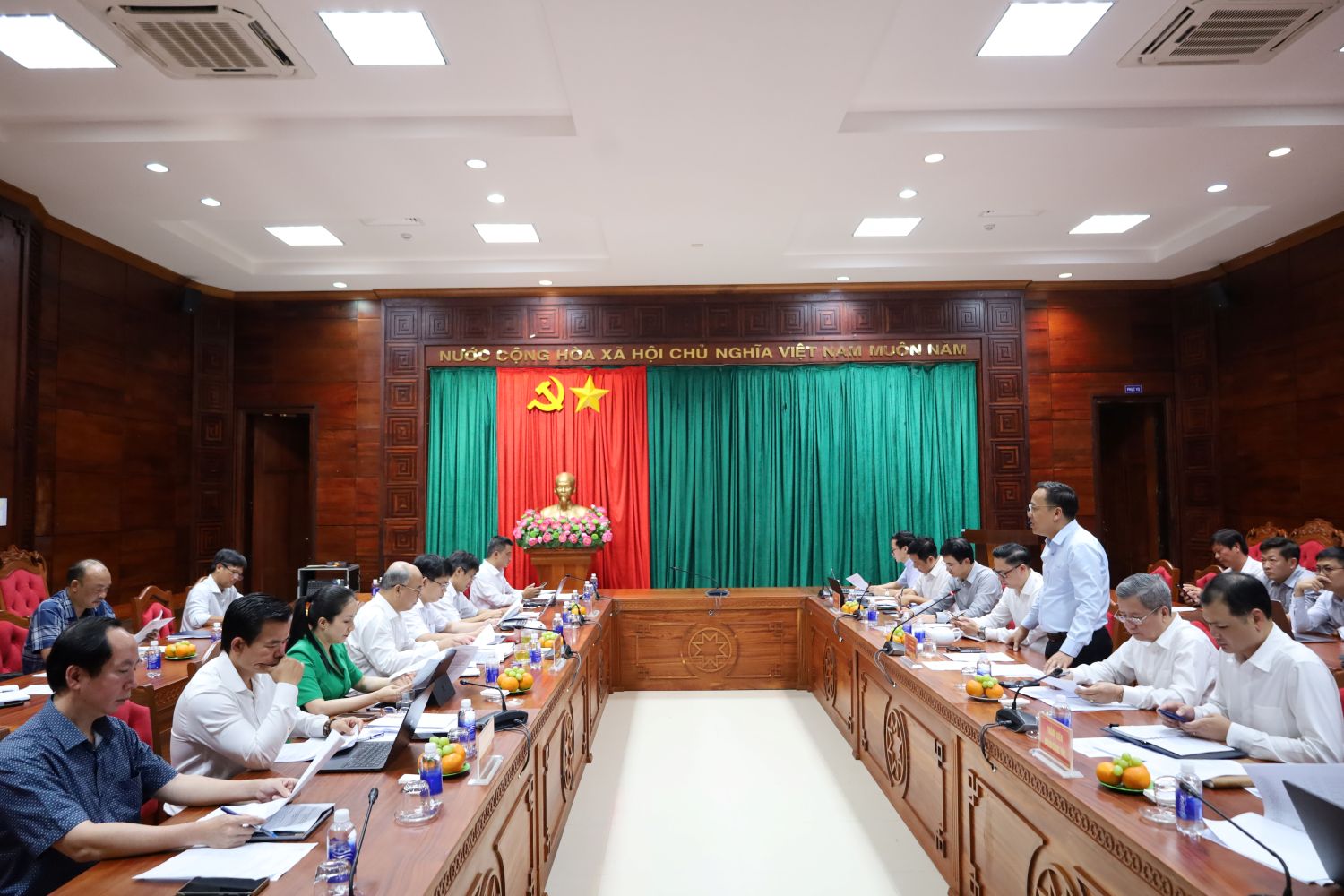 Toàn cảnh làm việc ubnd tỉnh làm việc với bộ công thương